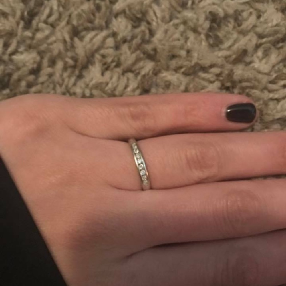 Diamond ring (wedding band)